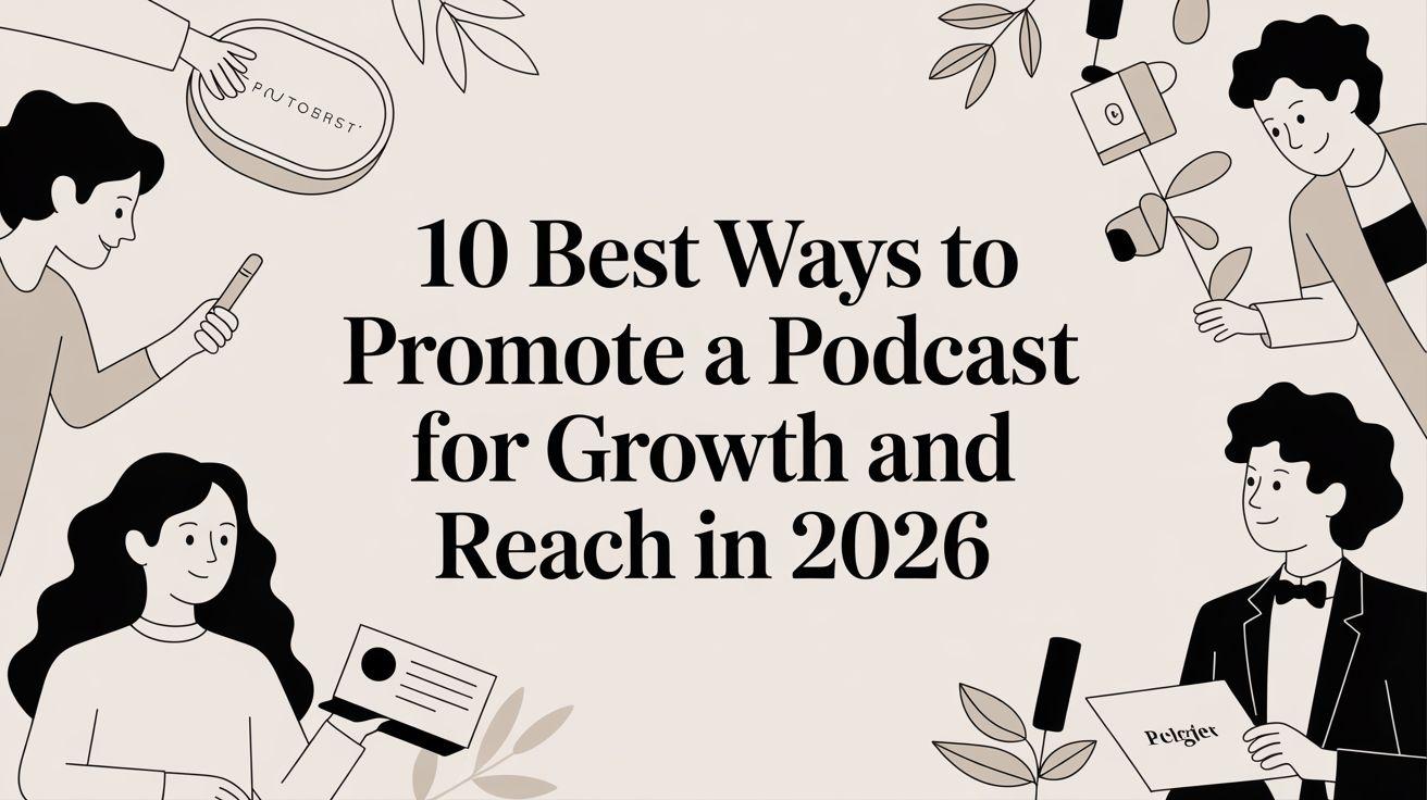 10 Best Ways to Promote a Podcast for Growth and Reach in 2026