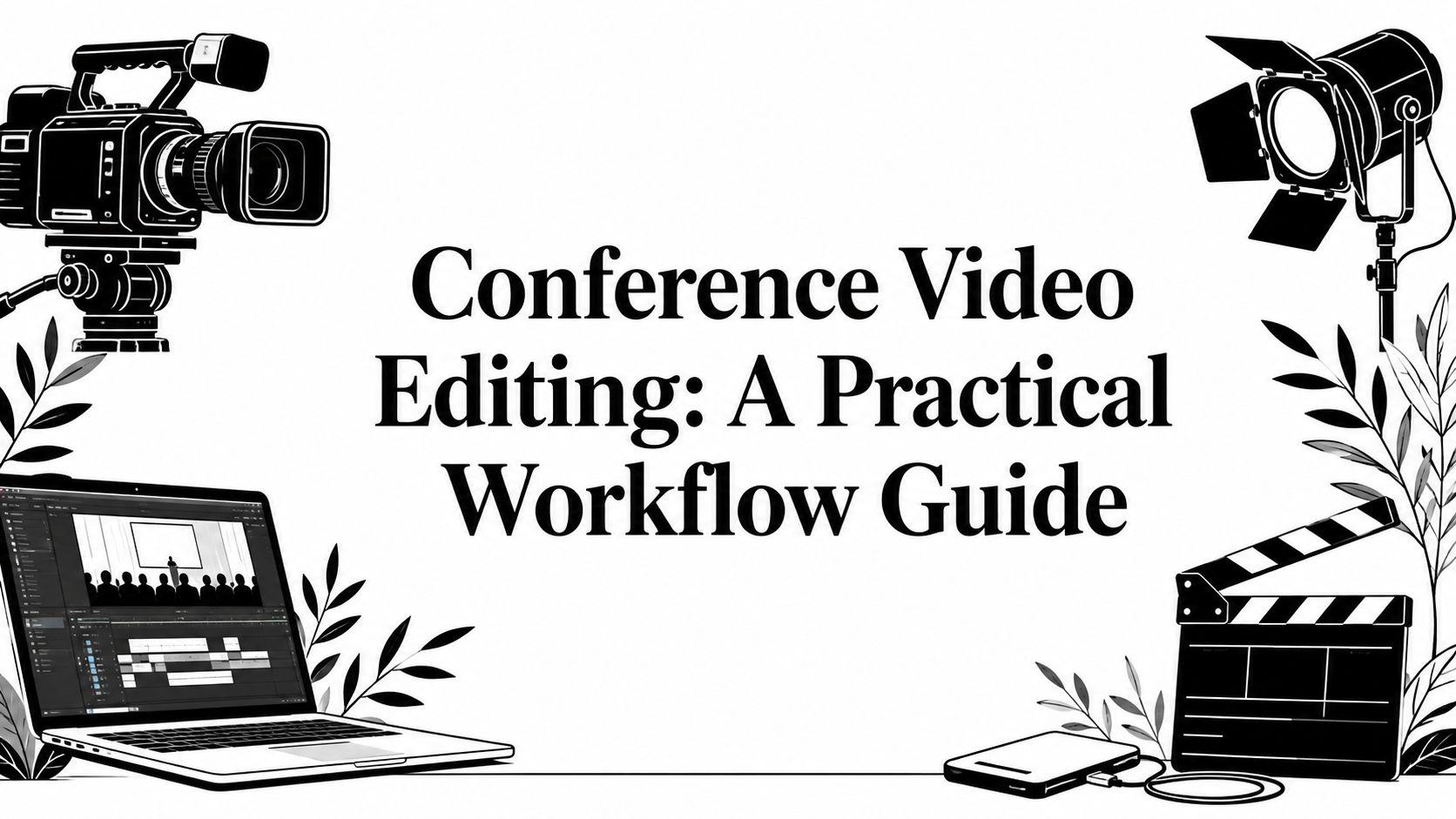 Conference Video Editing: A Practical Workflow Guide