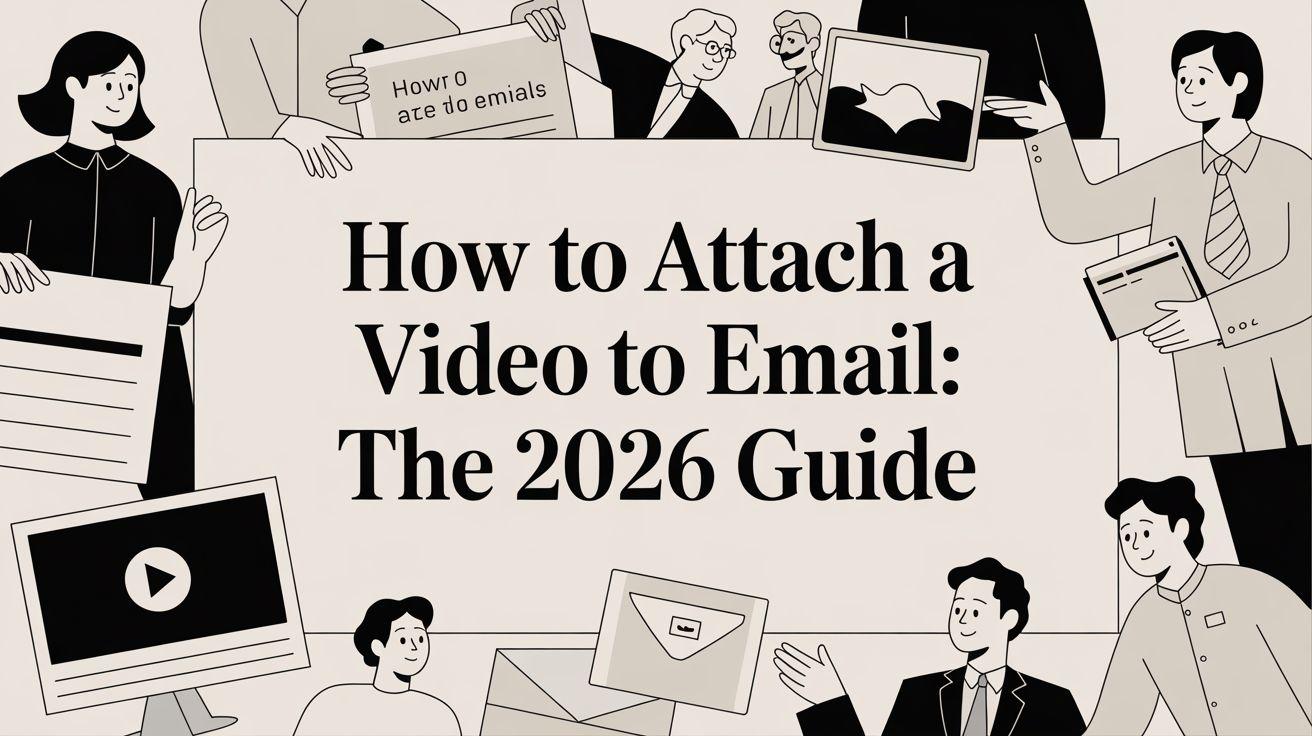 How to Attach a Video to Email: The 2026 Guide