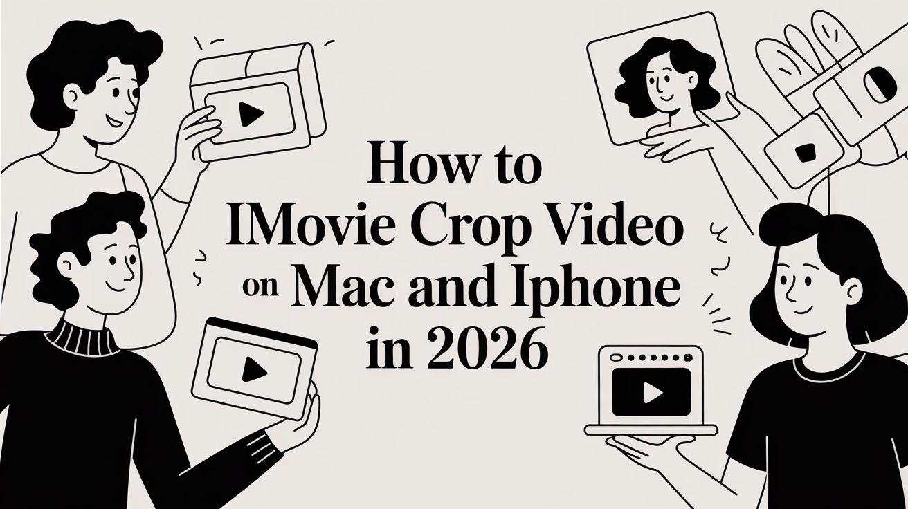 How to iMovie Crop Video on Mac and iPhone in 2026
