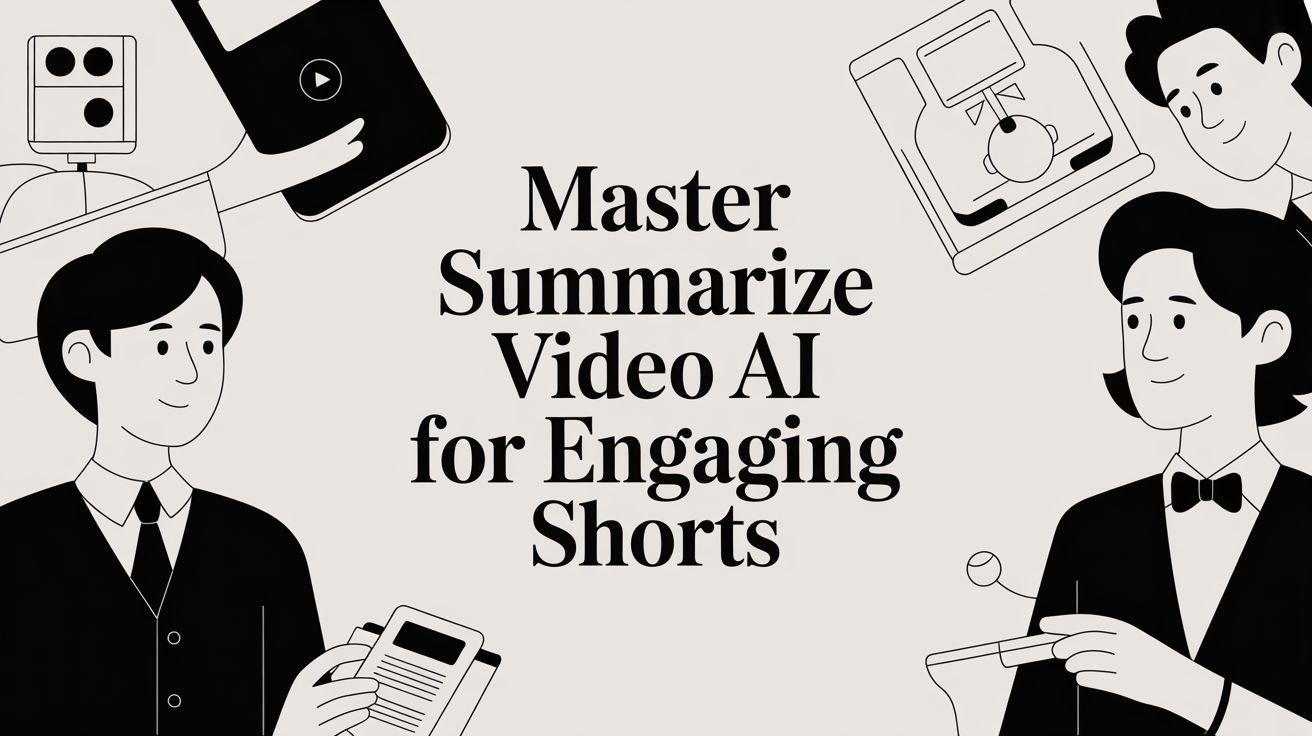 Master Summarize Video AI for Engaging Shorts