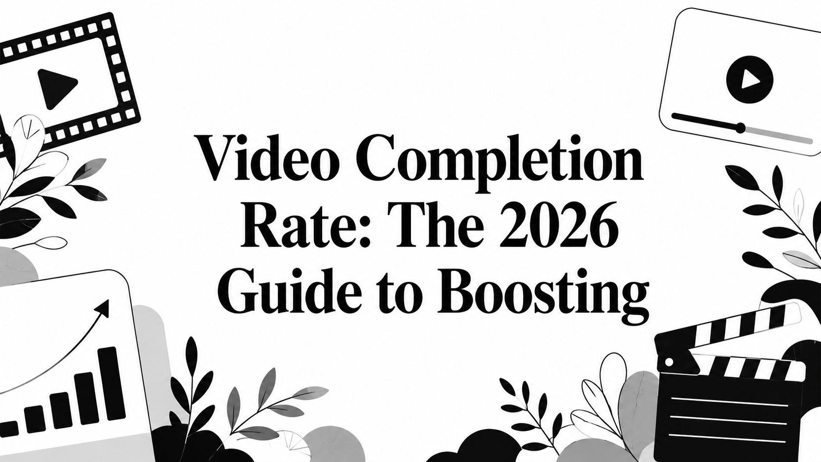 Video Completion Rate: The 2026 Guide to Boosting