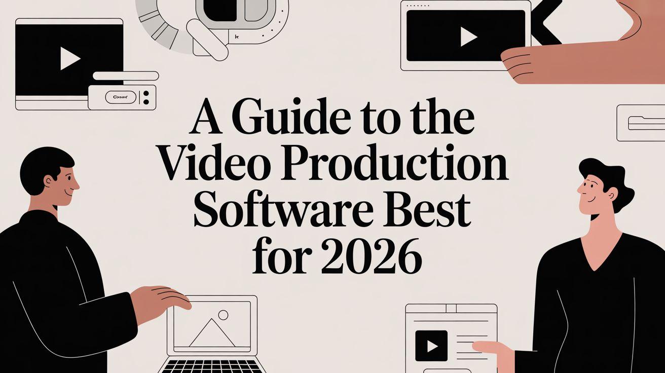 A Guide to the Video Production Software Best for 2026