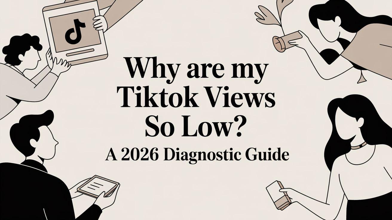 Why Are My TikTok Views So Low? A 2026 Diagnostic Guide