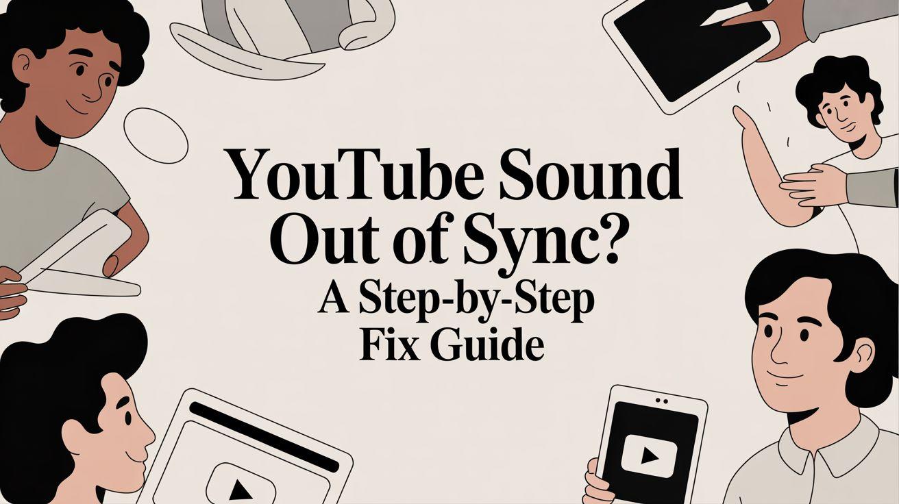 YouTube Sound Out of Sync? A Step-by-Step Fix Guide