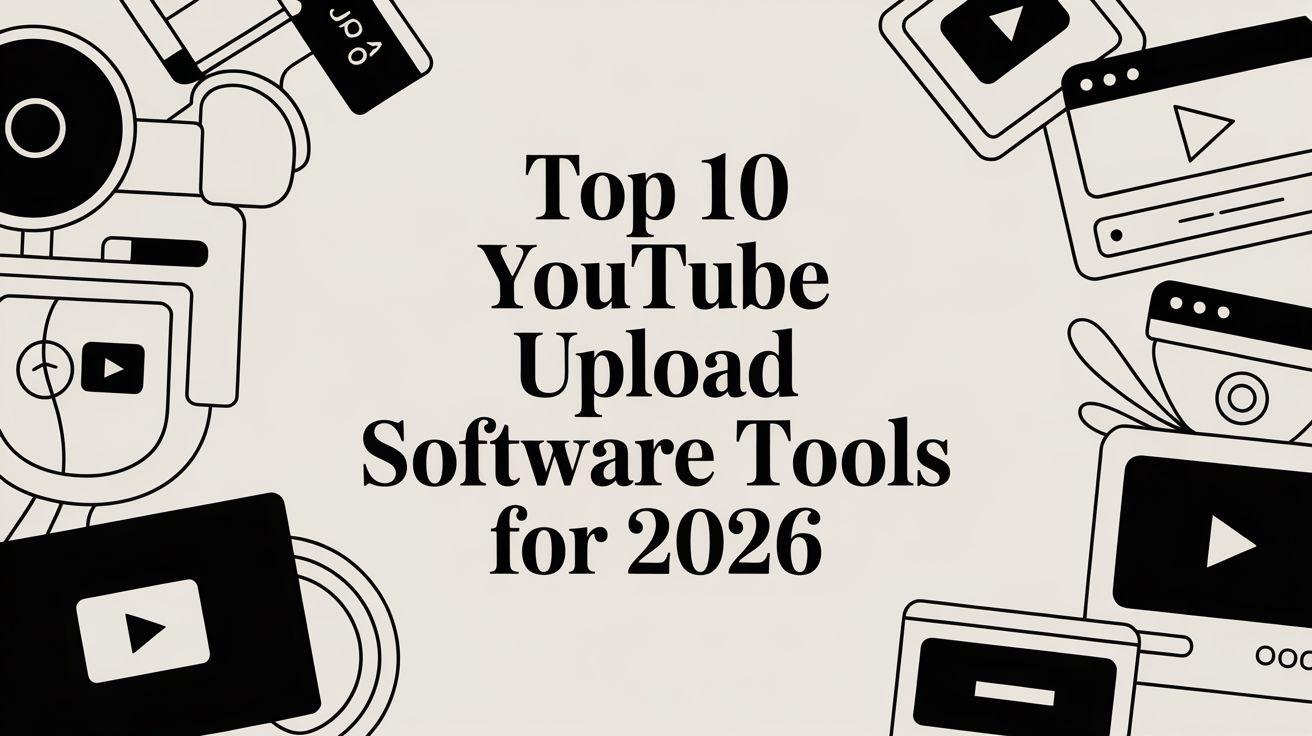 Top 10 YouTube Upload Software Tools for 2026