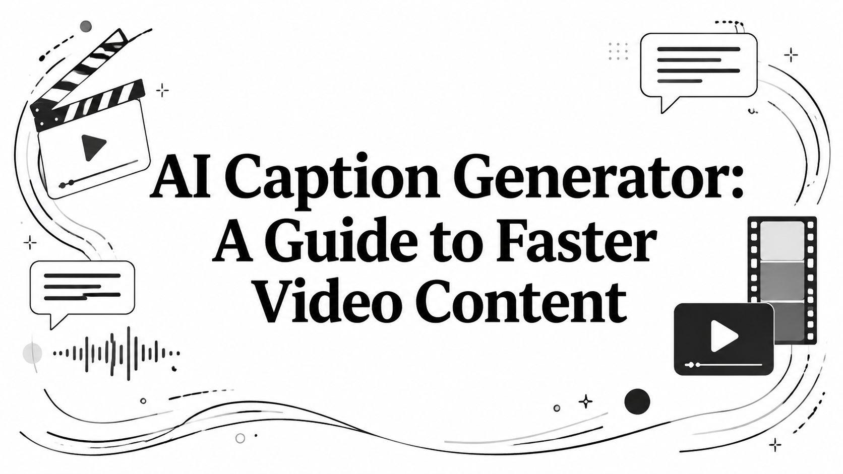 AI Caption Generator: A Guide to Faster Video Content
