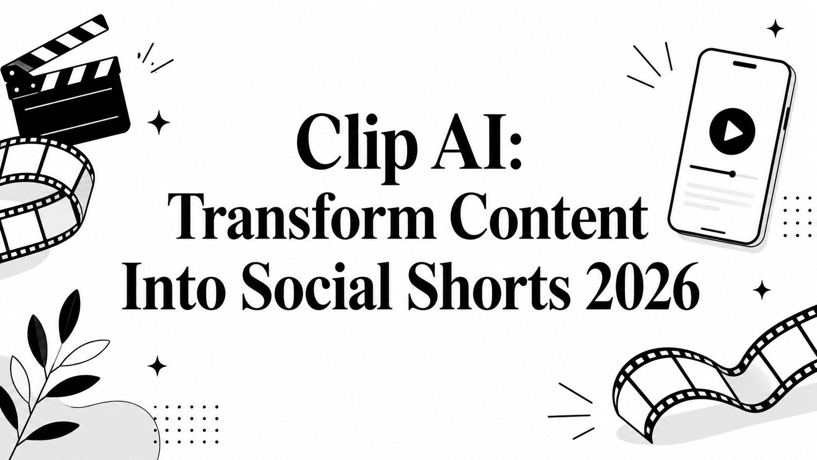 Clip AI: Transform Content Into Social Shorts 2026