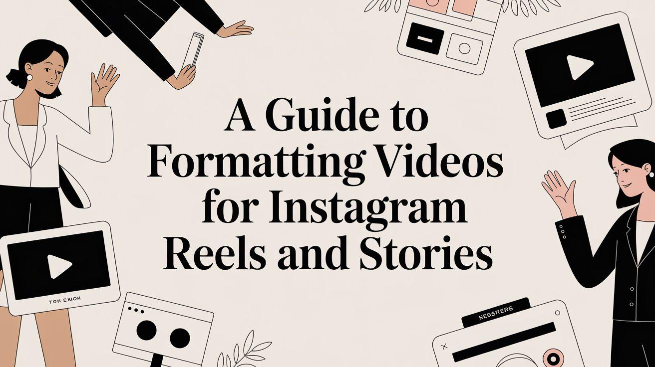 A Guide to Formatting Videos for Instagram Reels and Stories