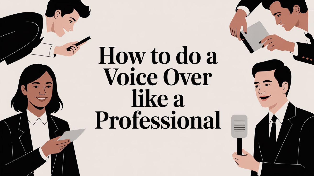 How to Do a Voice Over Like a Professional