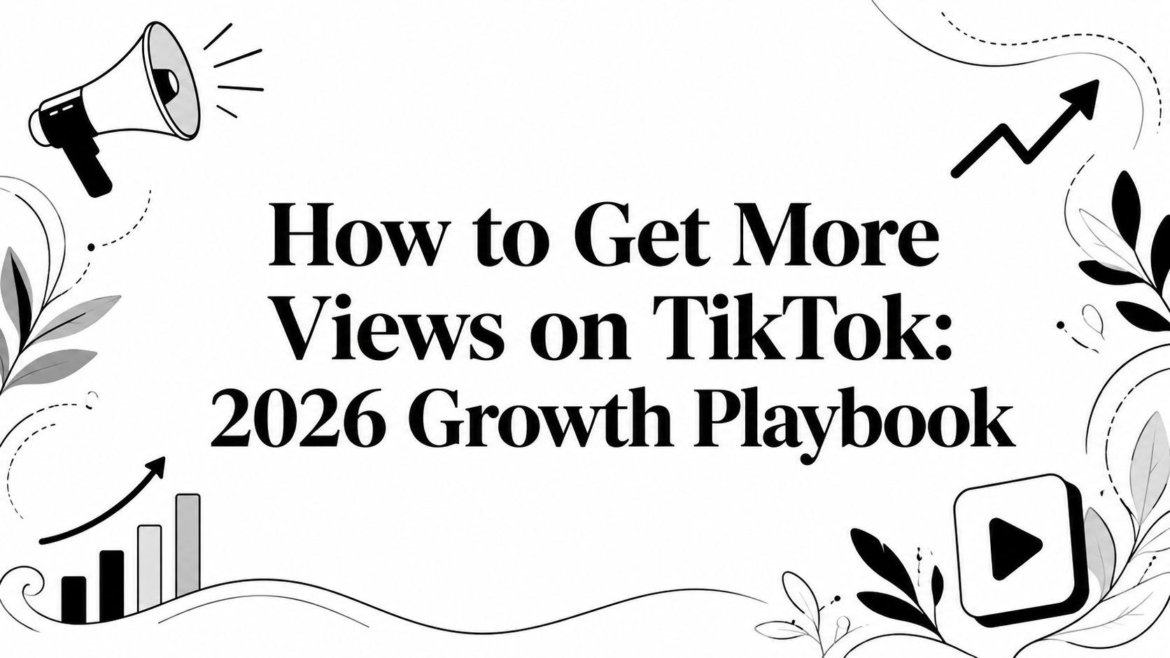 How to Get More Views on TikTok: 2026 Growth Playbook