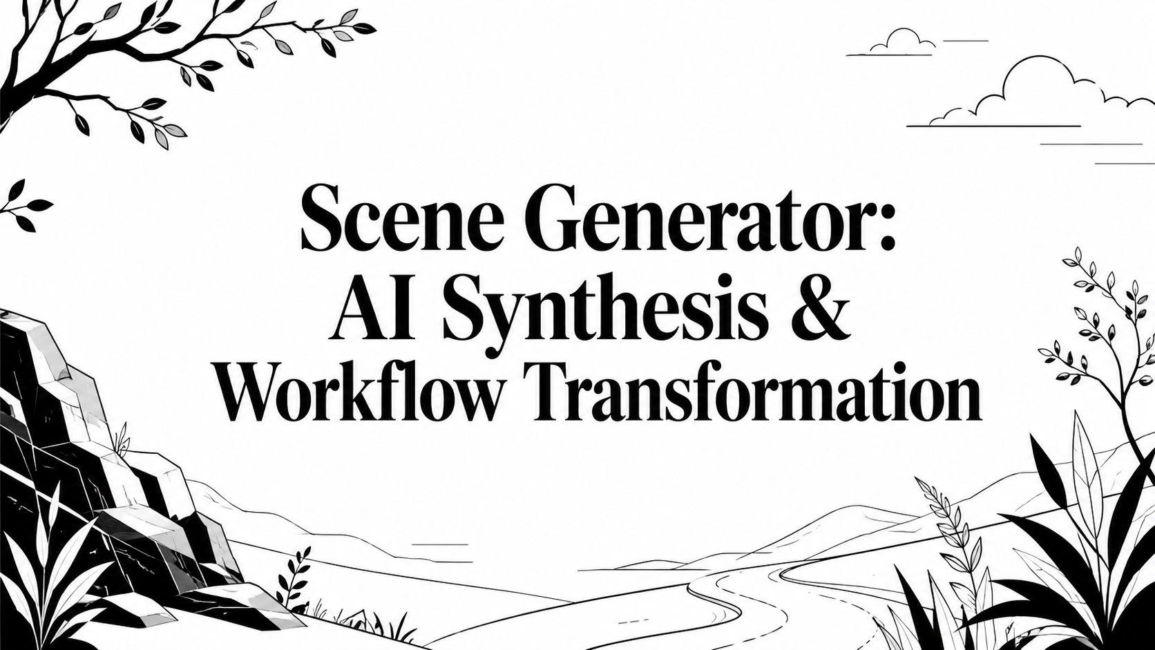 Scene Generator: AI Synthesis & Workflow Transformation