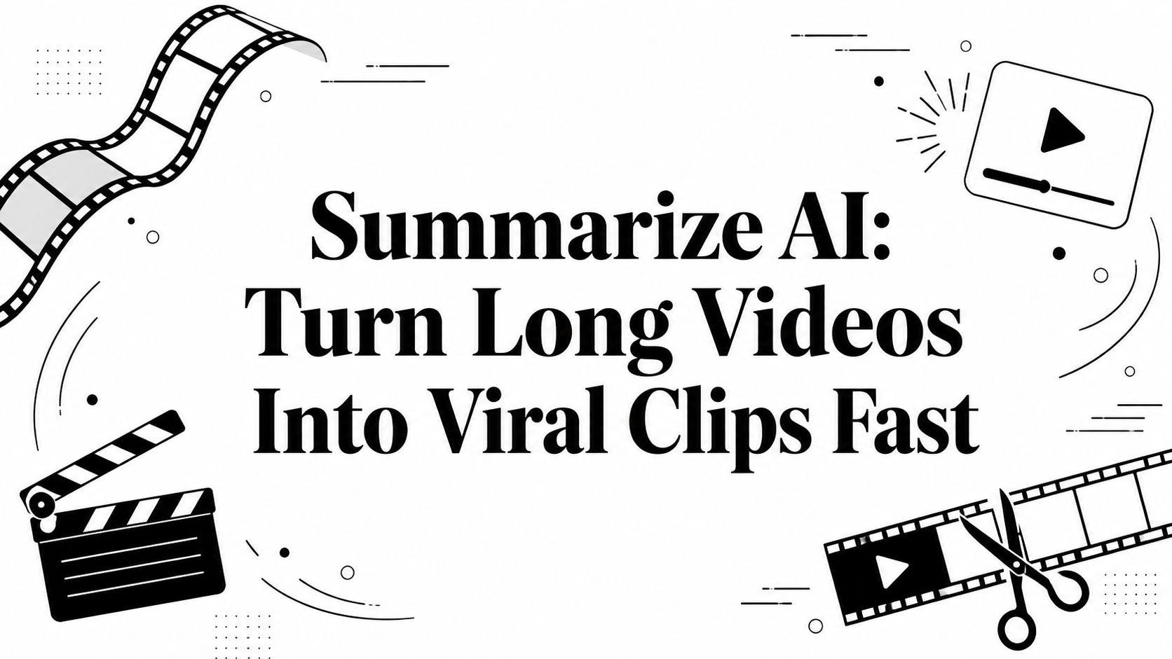Summarize AI: Turn Long Videos Into Viral Clips Fast