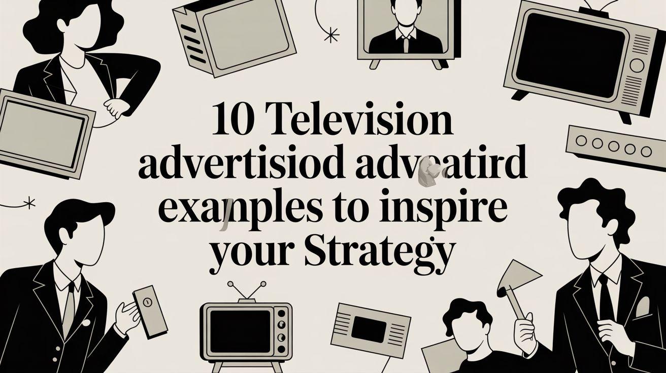 10 Television Advertising Examples to Inspire Your Strategy