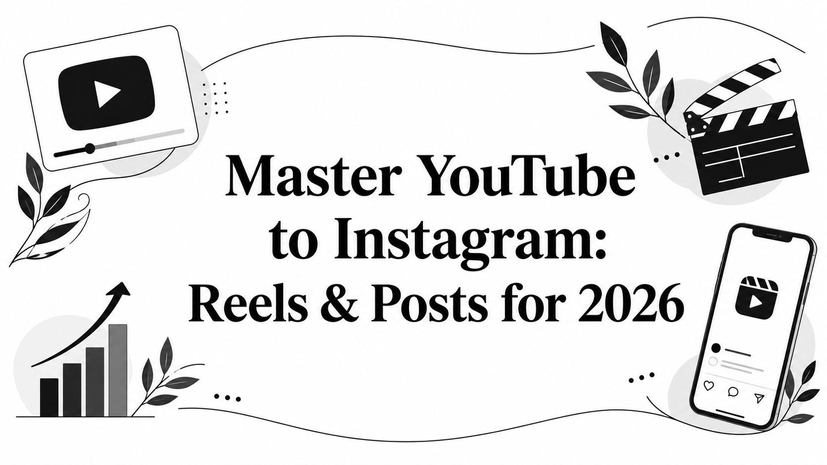 Master YouTube to Instagram: Reels & Posts for 2026