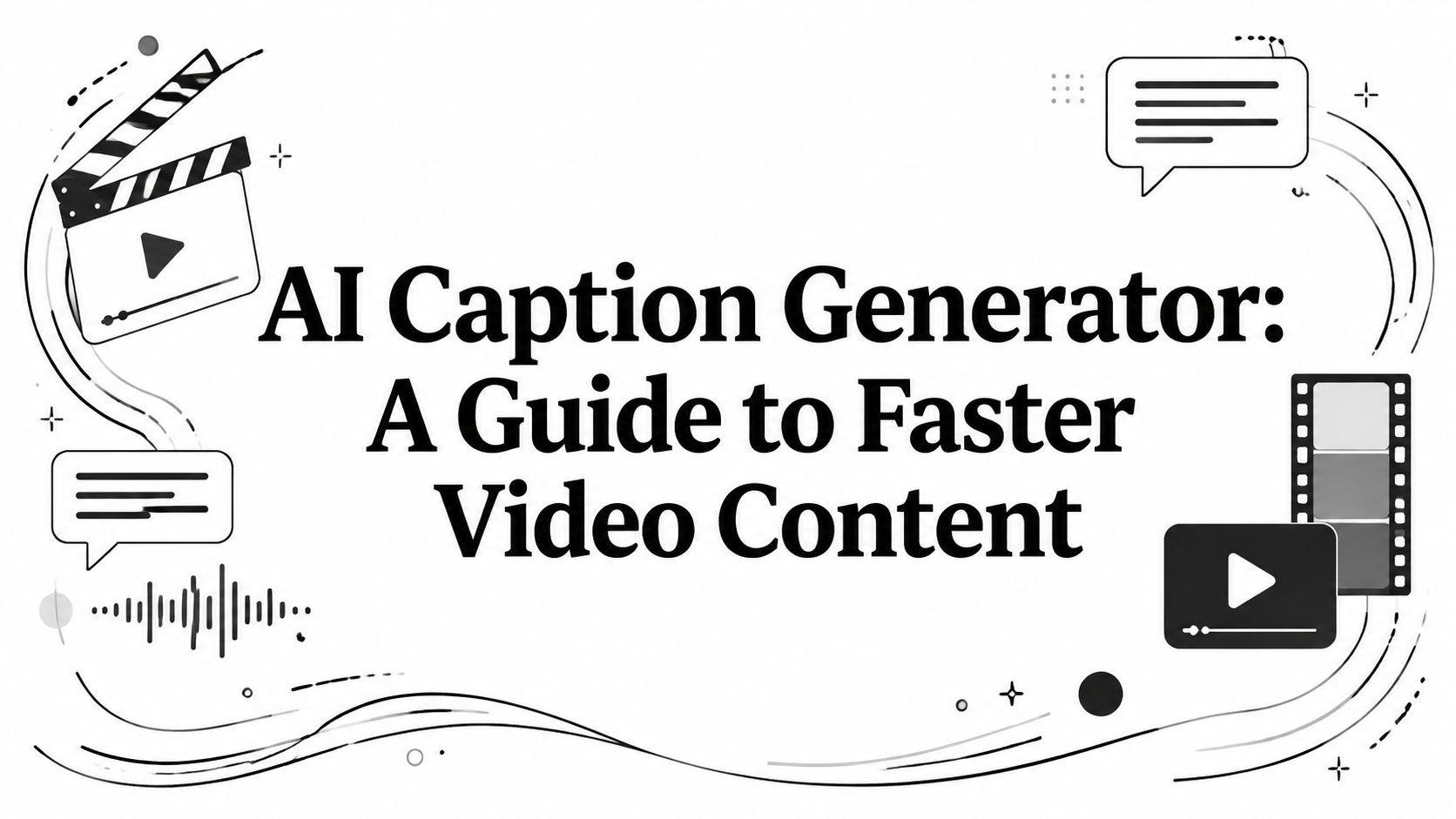 AI Caption Generator: A Guide to Faster Video Content
