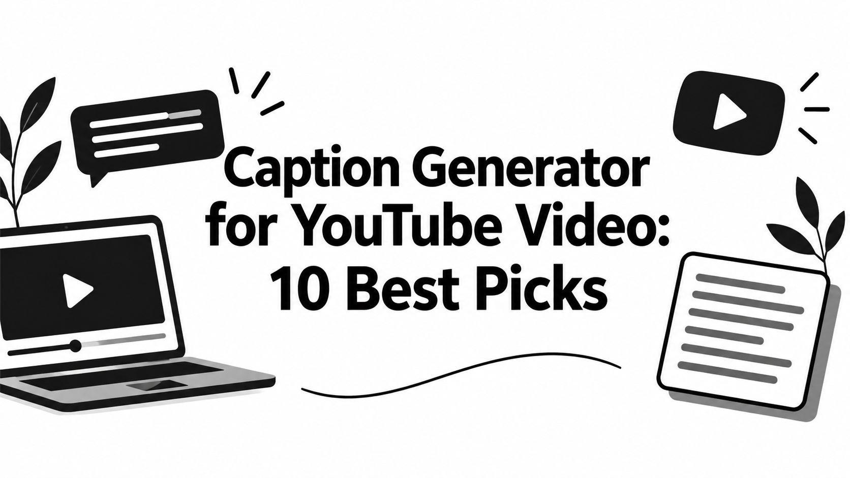 Caption Generator for YouTube Video: 10 Best Picks