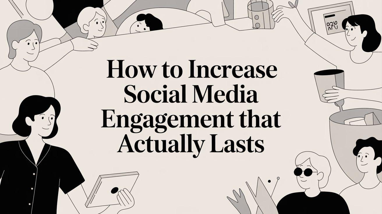 How to Increase Social Media Engagement That Actually Lasts