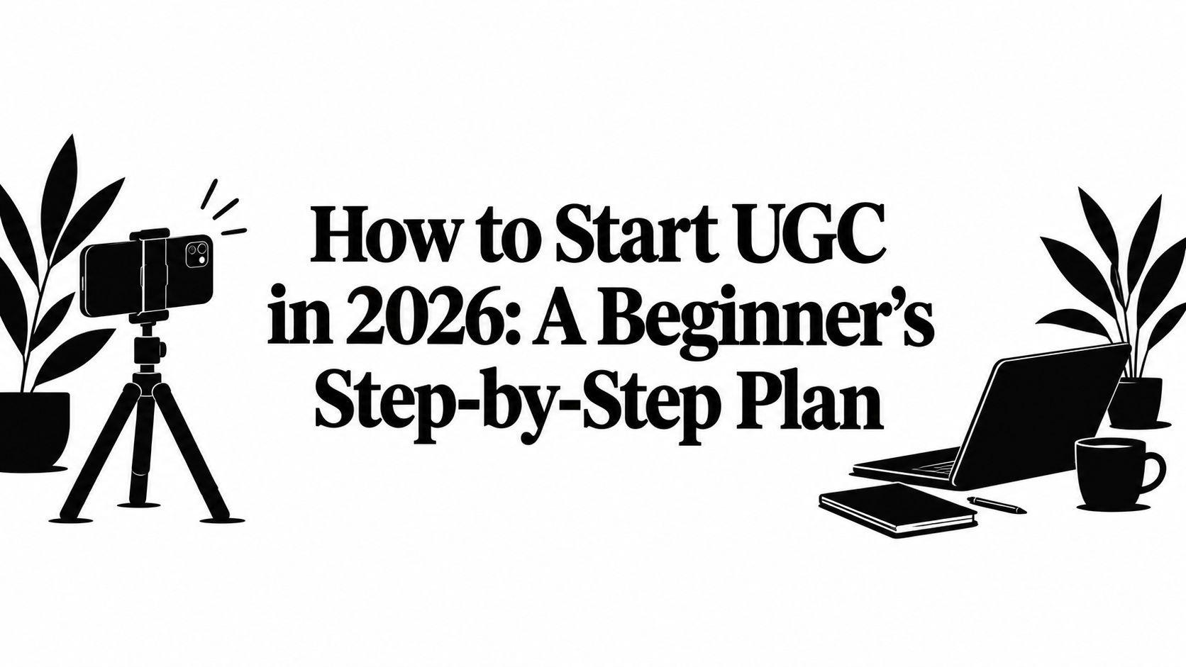 How to Start UGC in 2026: A Beginner's Step-by-Step Plan