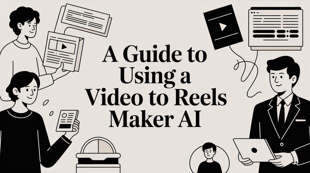 A Guide to Using a Video to Reels Maker AI