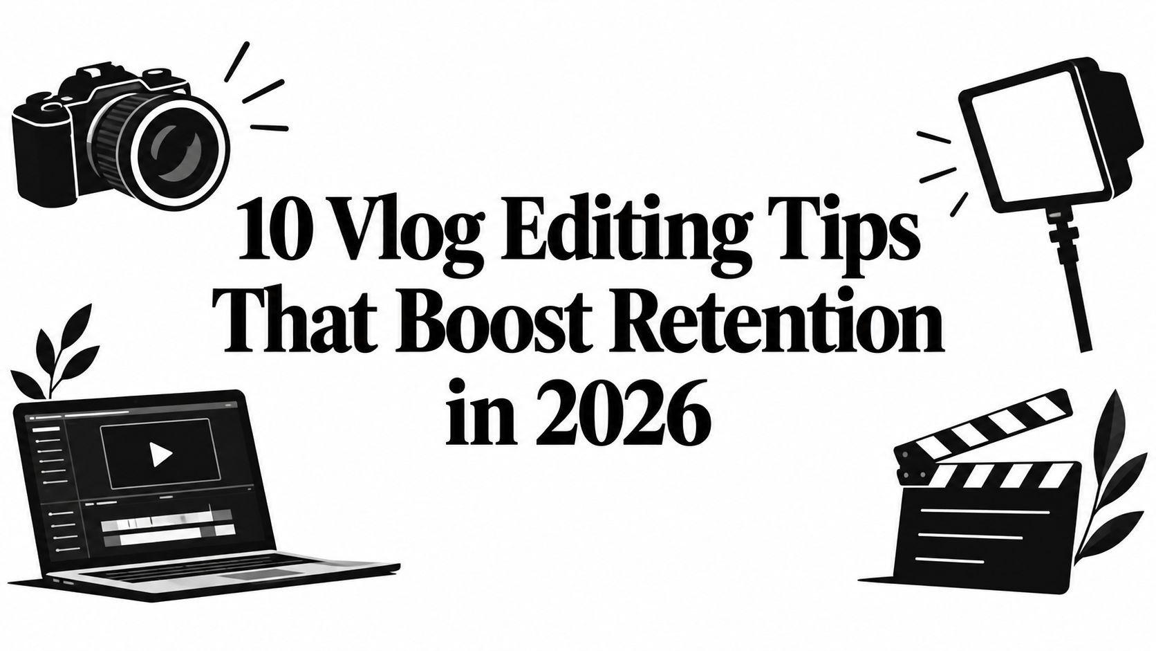 10 Vlog Editing Tips That Boost Retention in 2026