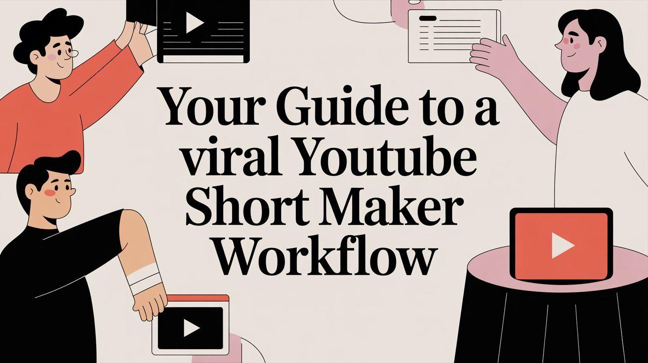 Your Guide to a Viral YouTube Short Maker Workflow